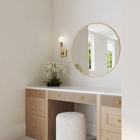 Prospect Wall Sconce 10", Aged Brass