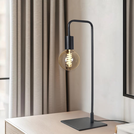 Prospect Table Lamp 20", Matte Black