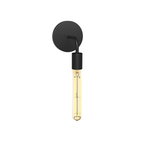 Prospect Curved Wall Sconce 7", Matte Black