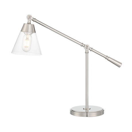 Owen Table Lamp 20", Polished Nickel