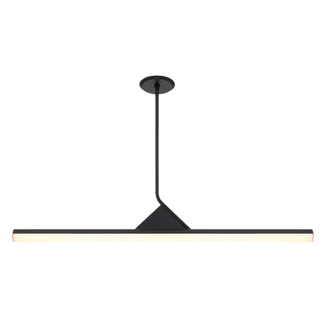Argo Linear LED Pendant 45", Matte Black