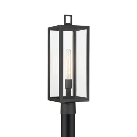 Sam Outdoor Post Light, 22" Black