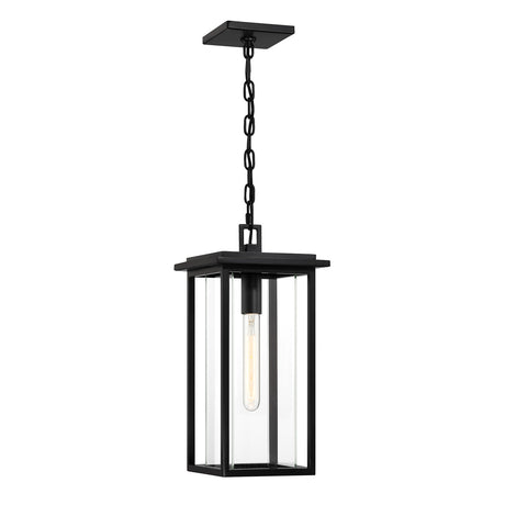 Open Box Colin Outdoor Hanging Light, Black