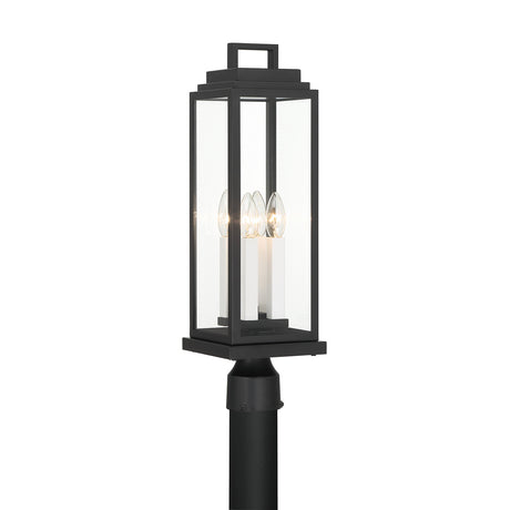 Easton Outdoor Post Light 22", Black
