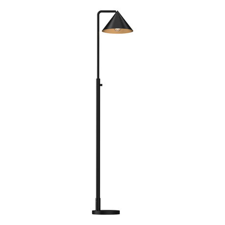 Juno Floor Lamp 59", Matte Black