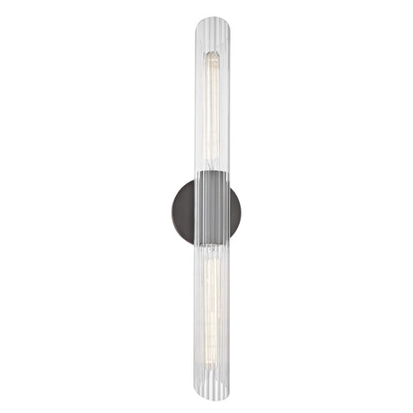 Orion 2 Light Wall Sconce 25", Old Bronze