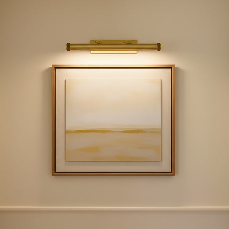 Graham Large Picture Light, Aged Brass