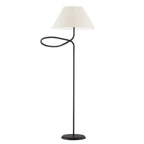 Odin Floor Lamp 67", Forged Iron