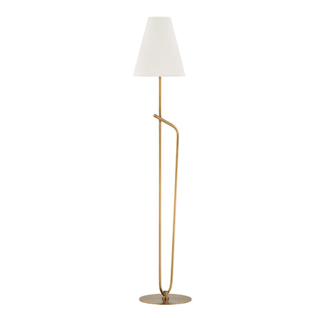 Luke Floor Lamp 64", Patina Brass
