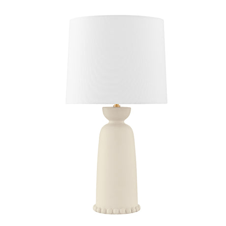 Bonnie Ceramic Table Lamp 27", Antique Ivory