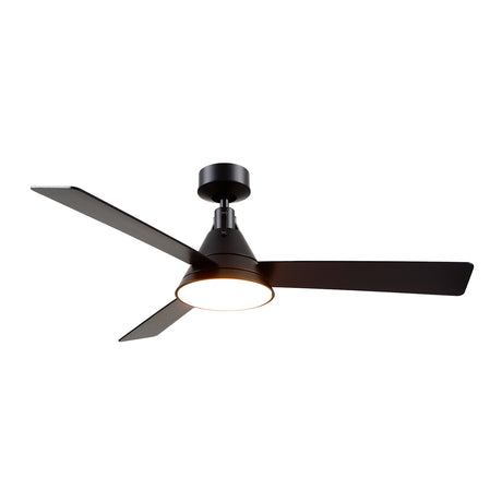 Monroe LED Ceiling Fan 54", Matte Black