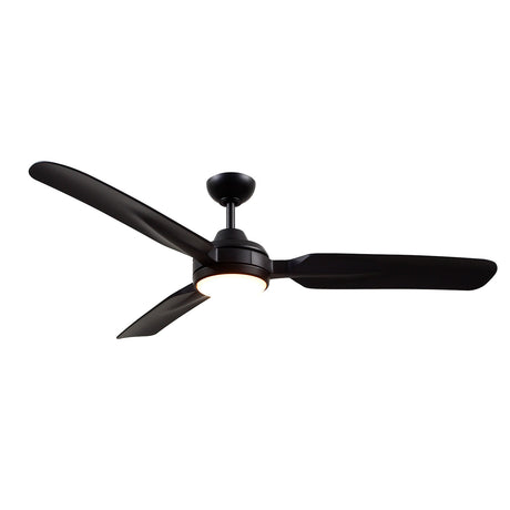 Hobbs LED Ceiling Fan 60", Matte Black
