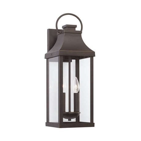 Ainsley Outdoor Wall Light, Medium 21" Oiled Bronze