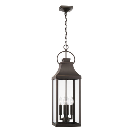 Ainsley Outdoor Hanging Light, Oiled Bronze