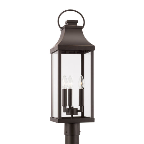 Ainsley Outdoor Post Light 27", Oiled Bronze