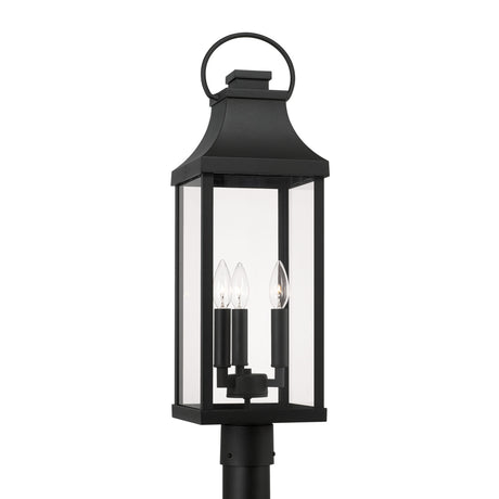 Ainsley Outdoor Post Light 27", Black