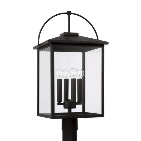 Darby Outdoor Post Light 25", Black