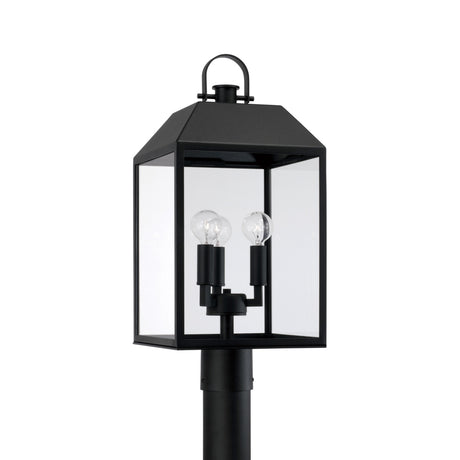 Porter Outdoor Post Light 22", Black