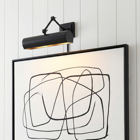 Henry Picture Light 16", Matte Black