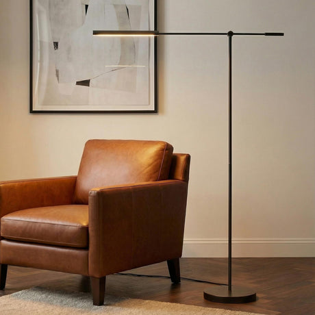 Linden LED Floor Lamp 55", Urban Bronze