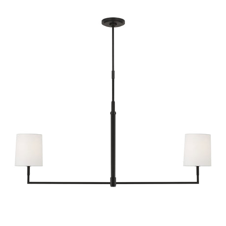 Andrew Linear Pendant 50", Aged Iron