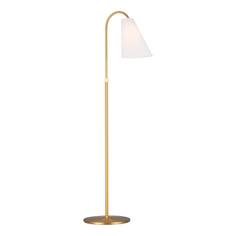 Langdon Floor Lamp 68", Modern Brass