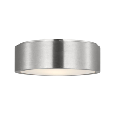 Neal Medium Flush Mount 13", Brushed Nickel