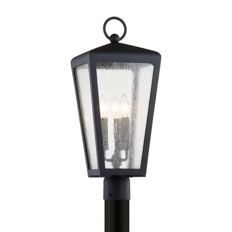 Barrett Outdoor Post Light, Textured Black