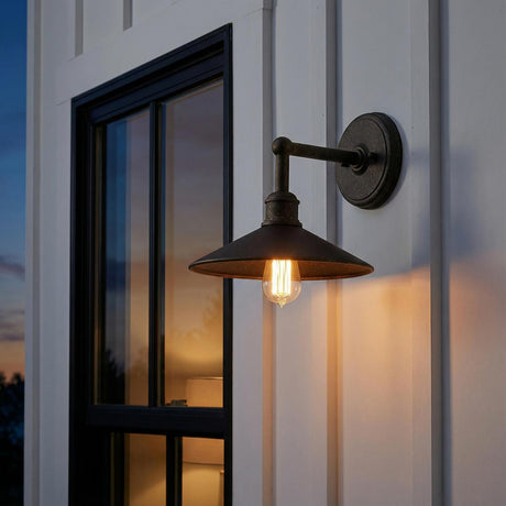 Artie Outdoor Wall Light, Small Antique Bronze