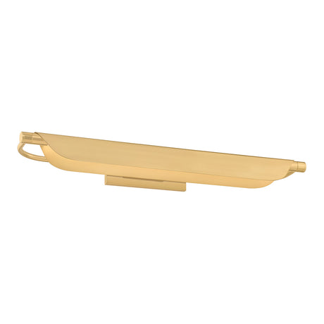 Mitchell LED Picture Light 27", Aged Brass