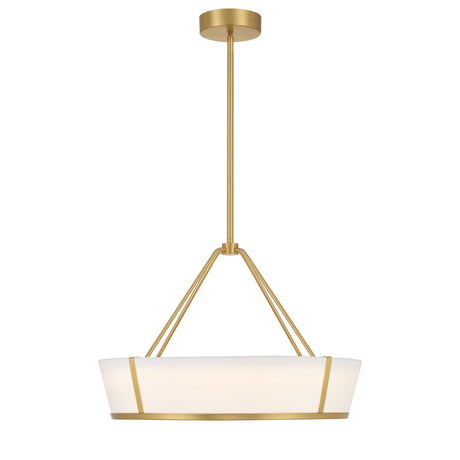 Hoyt LED Pendant 24", Antique Gold