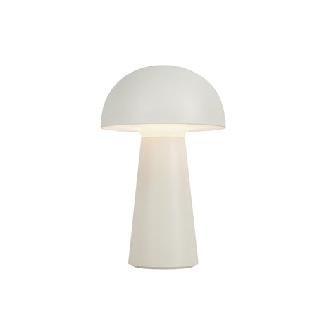 Marnie Rechargeable Table Lamp 9", White