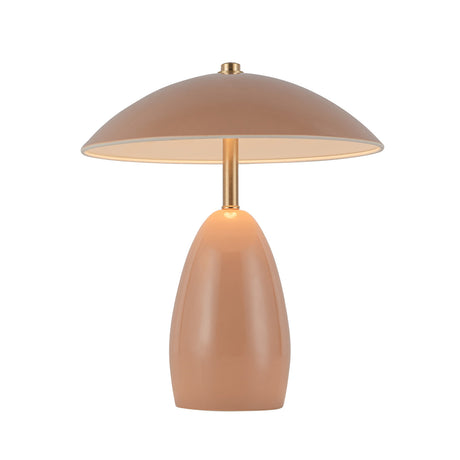 Aubrey Rechargeable Table Lamp 11", Blush
