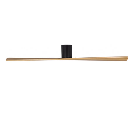 Finch Smart Ceiling Fan 72", Natural Oak and Matte Black