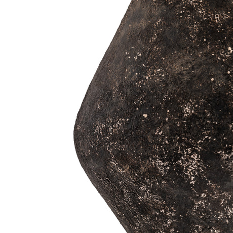 Yukon Table Lamp 23", Lava Rock with White Shade
